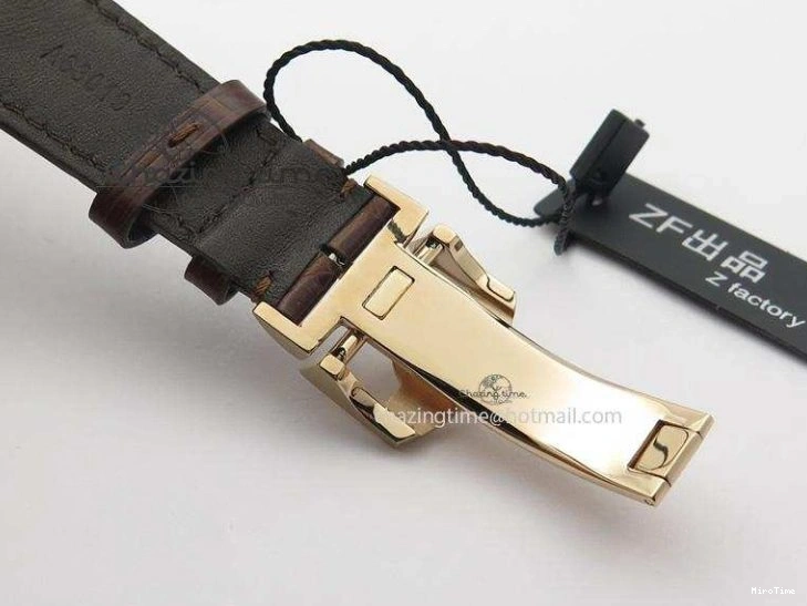 MIROTIME 0410 Unisex Portuguese Real PR RG IW500702 ZF 1:1 Best Edition On Brown Leather Strap A52010 V 7303